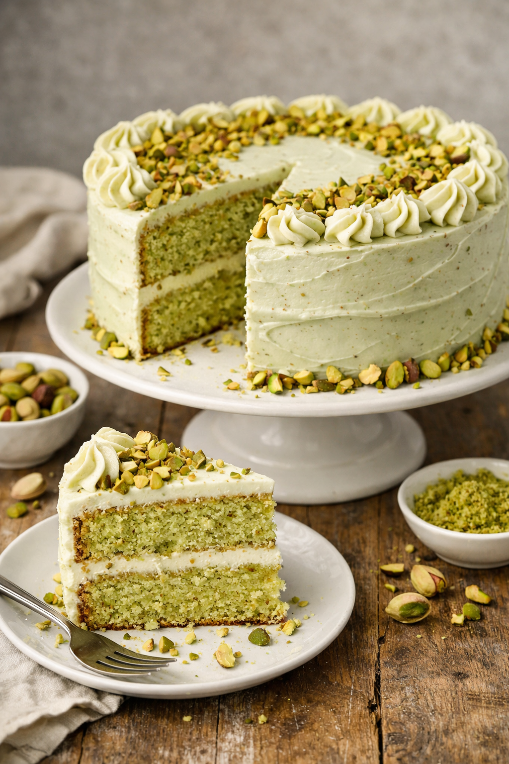 How to Make a Perfect Pistachio Cake